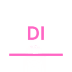 DI web logo transparent light